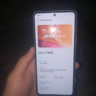 Vivo Y400 Urgent Sale