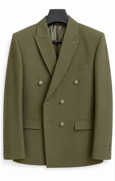 Double Breasted Suit (Excellent Condition)