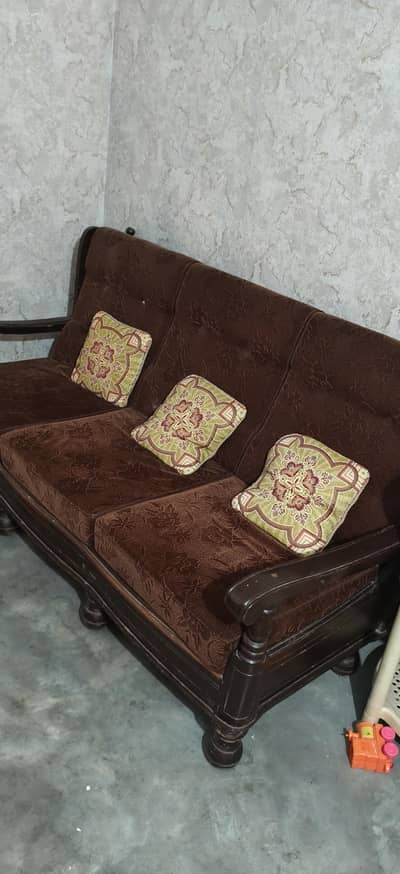 5 Seater Pure wood satti for home