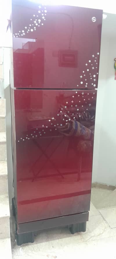 glass door refrigerator