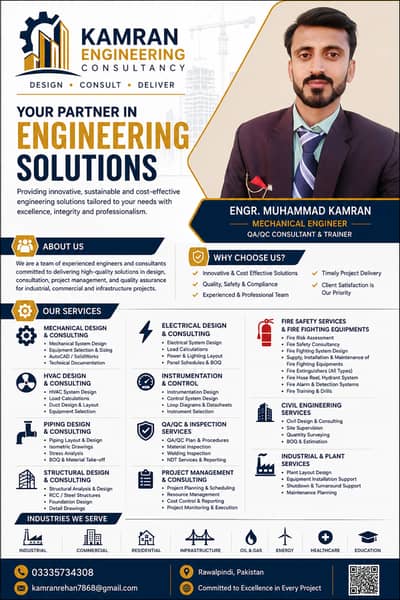 Consultancy in Engineering field.