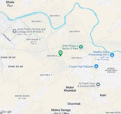 Dha Phase 5 Sector F 10 Marla 3 Side Open Plot Available For Sale