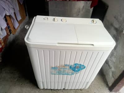 Haier washing & dryer for sale good condition 10%10