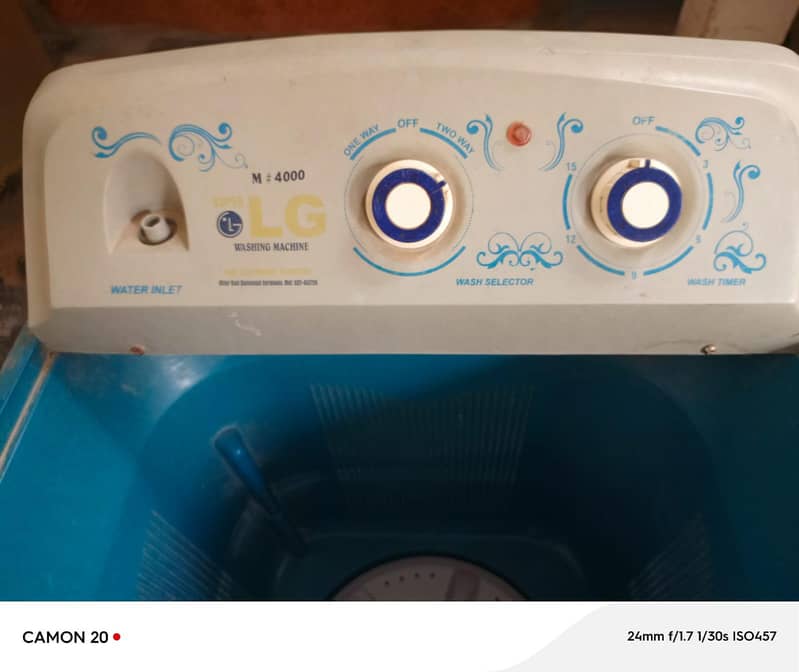 washing machine 1