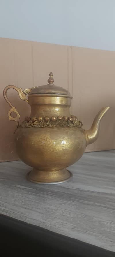 Elegant Antique Ablution Pot (Silver)