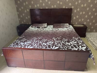Only bed & 2 side tables sale