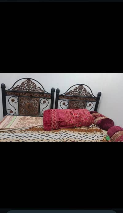 iron beds good condition used
