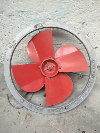 Matel Exhaust fan 22" | Heavy Duty Ventilation Fan | in new condion