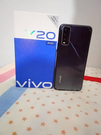 Vivo Y20 complete Saman with box