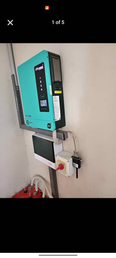Fronus 6kw inverter with batteries