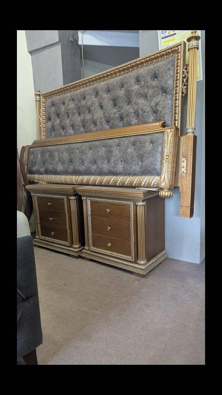 Bed with Side Tables 1