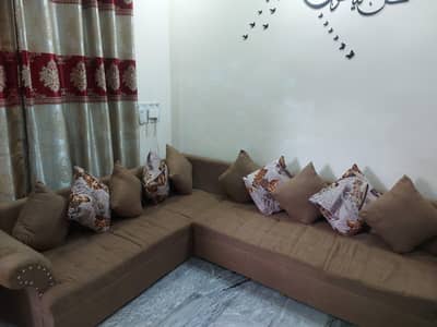 L shaped sofa
