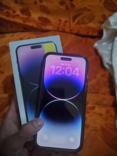 iPhone 14 Pro Max 256GB PTA Approved | Scratchless | Box Available