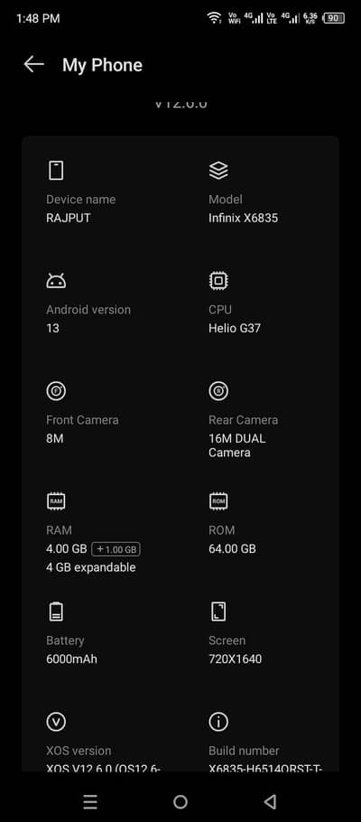Infinix Hot 30 Play