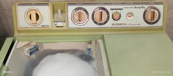 General twin tub washing machine