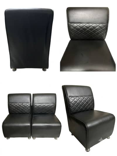 Leatherette Single Seater Sofa - Excellent Condition