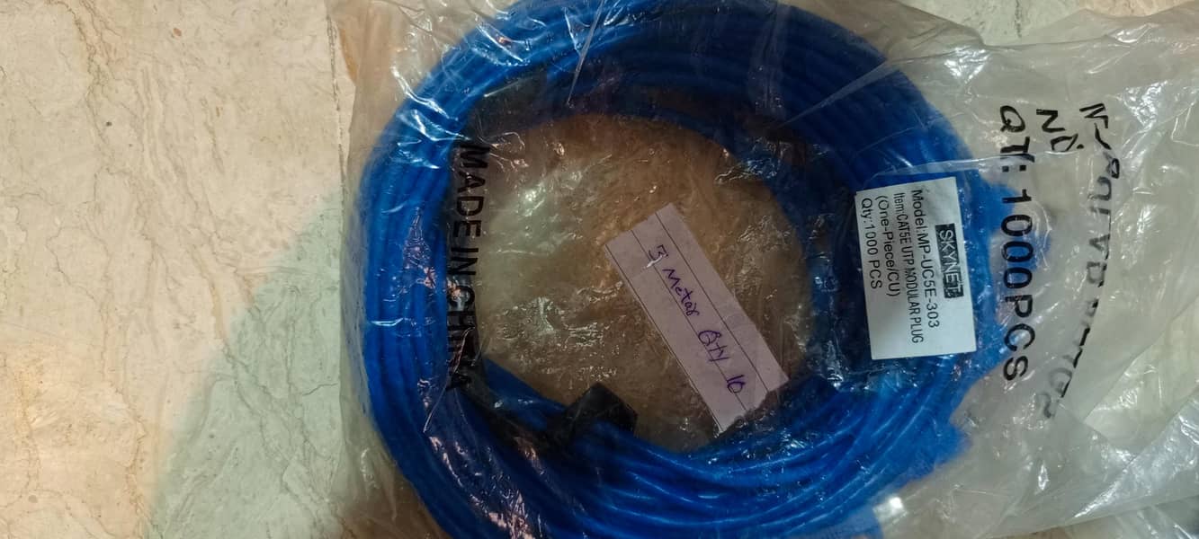 Networking Patch Cable/ Patch Cords Cat 6 available for sale 2