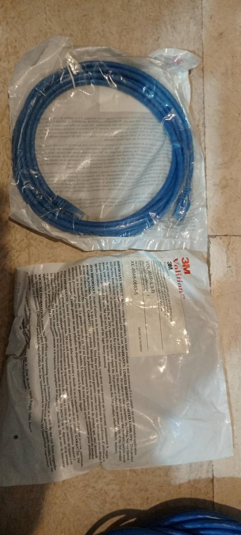 Networking Patch Cable/ Patch Cords Cat 6 available for sale 0