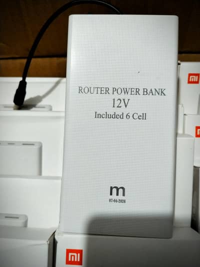 Wifi  Power Bank 12V |20000mah | SOLID
