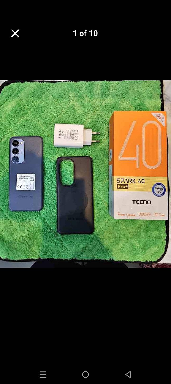 Tecno 40pro plus 0