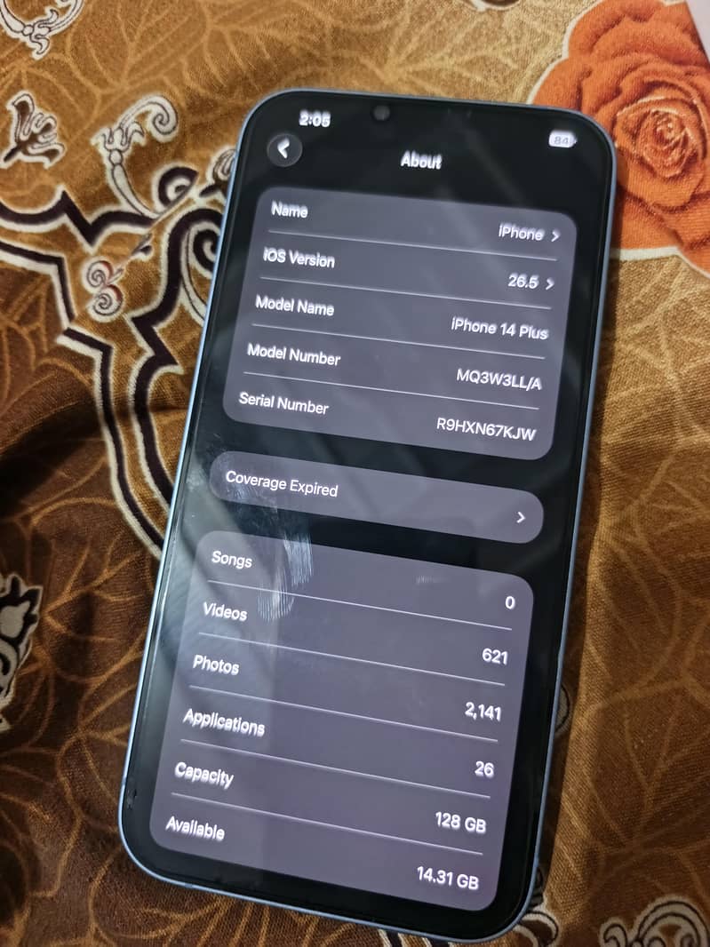 Apple iPhone 14 plus 5