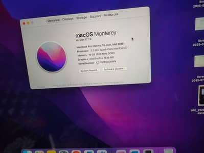 MacBook Pro 15" (Mid-Year Model) – Core i7 | 16GB RAM | 500GB SSD