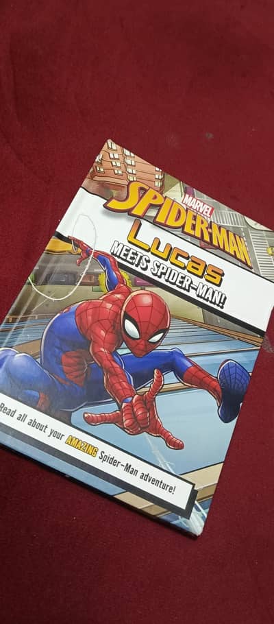 marvel: spiderman lucas meets spider -man!