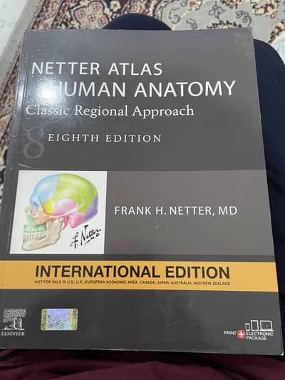 Netter Atlas Human Anatomy International 8th Edition