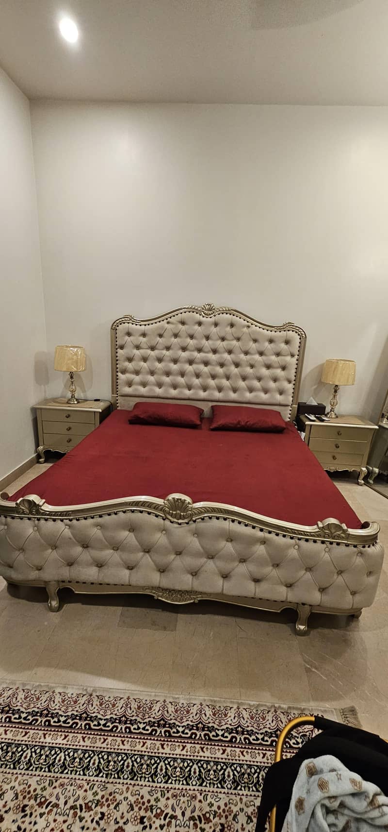 chanyoti full solid taali bed set 1