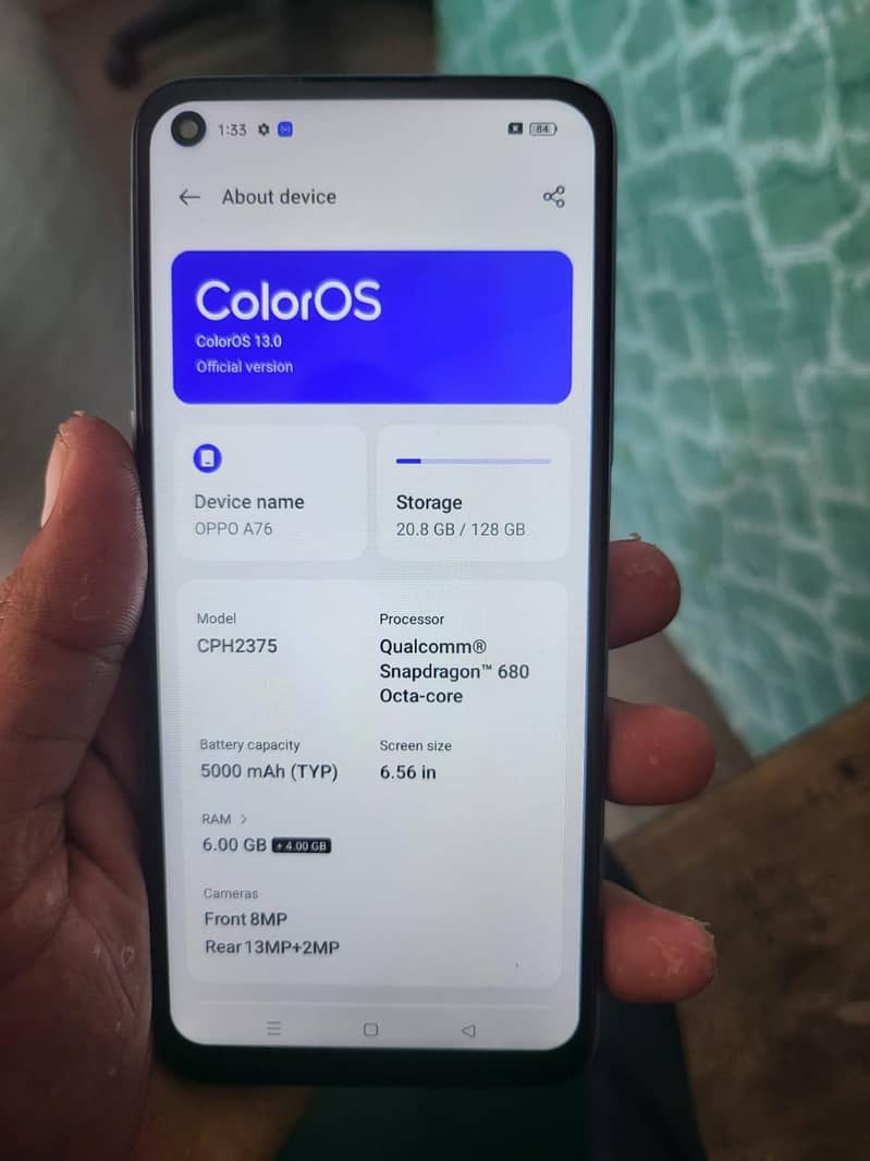 OPPO A76 6