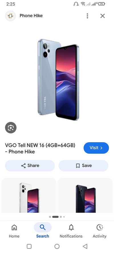 VGO TEL New 16