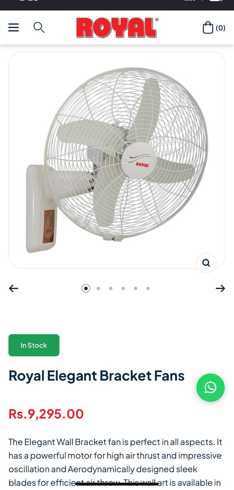 bracket fan 0
