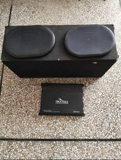 Rockmars amplifier and woofers