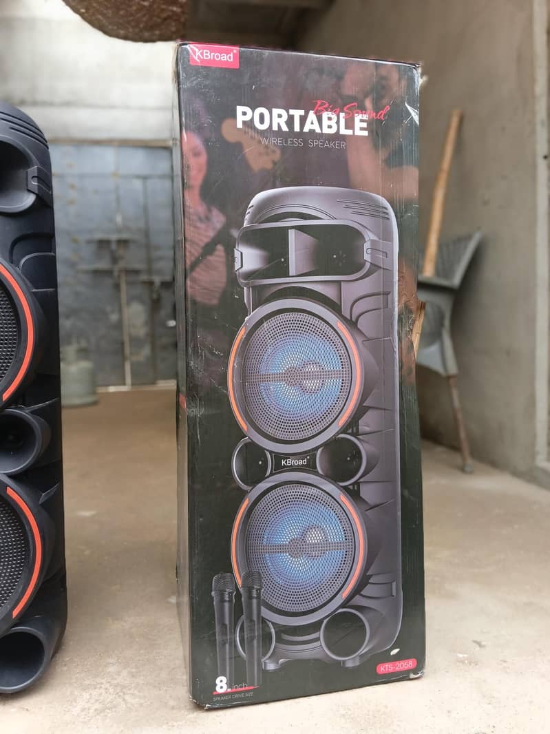 Audionic Bluetooth Speaker 8inch Type c 3