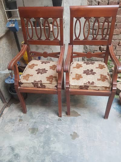 Wooden chair Style sofa set