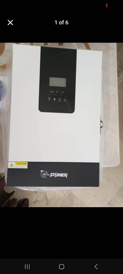 G Power brand new packed 6KW inverter for sale