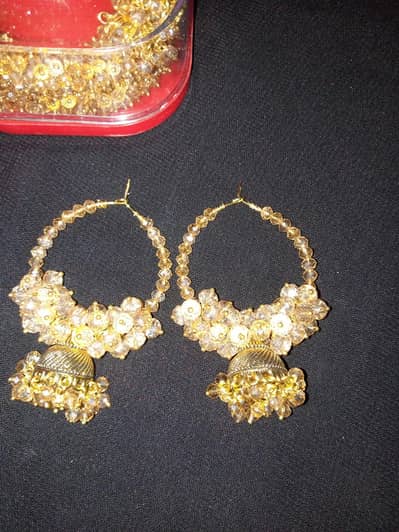 Gajra Bracelet Set and Customization Pendant and mobile charms