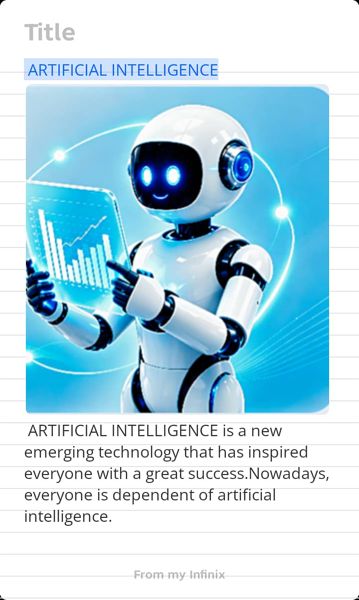 ARTIFICIAL INTELLIGENCE 1