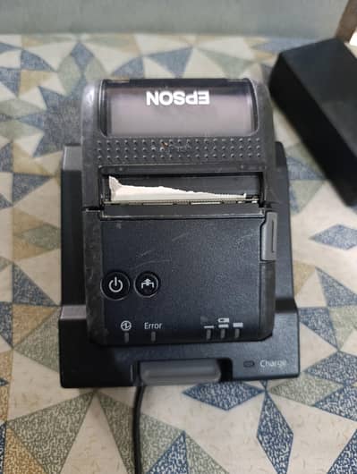 Epson Portable Bluetooth printer with dock and original charger