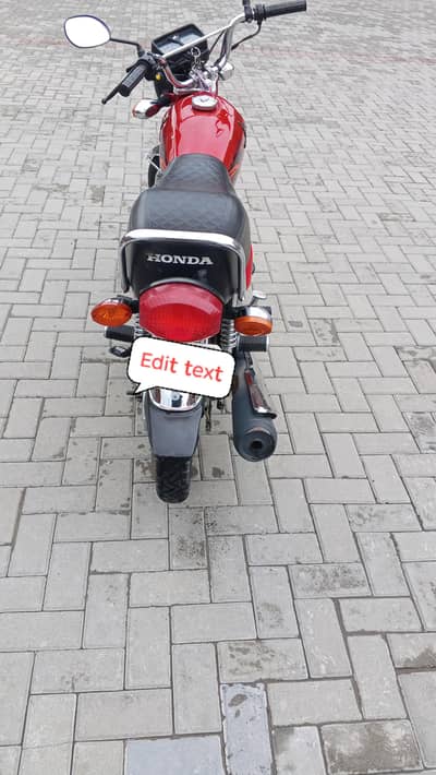 Honda CG 125 2024 ماڈل | ریڈ کلر | بہترین کنڈیشن | حافظ آباد رجسٹرڈ 