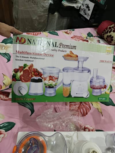 National Premium FP-601 Multifunctional Juicer, blender, choper