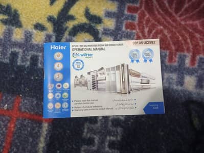 Haier 1.5 ton Dc inverter, T3 Model