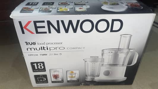 Kenwood Multipro Compact 750W Food Processor – Brand New / Never Used