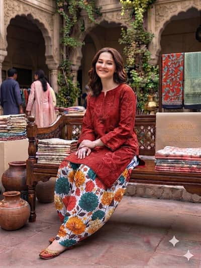 Summers collection 2026 Lawn 2Pc embroidery designs party  wear