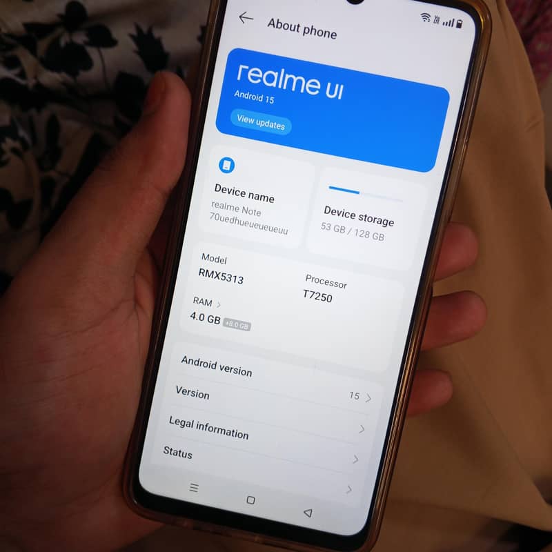 realme note 70 4
