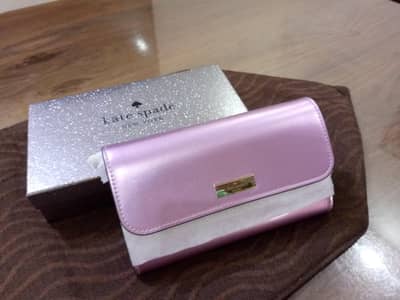 Kate Spade Clutch Pink Quartz KJ0150 Worth $199