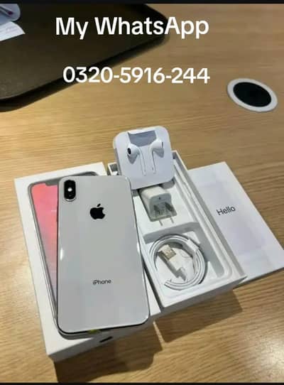 iPhone x 256 GB PTA approved