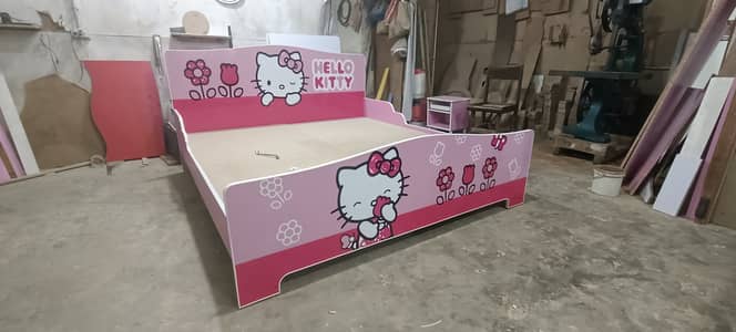 Brand New King Size Hello Kitty for Girls, New Style Kids Beds