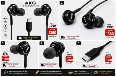 High Quality Wired Earphones Available (Cash On Delivery)