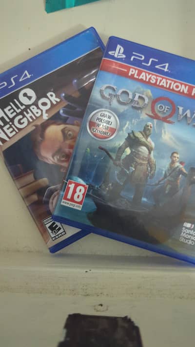 HELLO NEIGHBOUR, GOD OF WAR 4